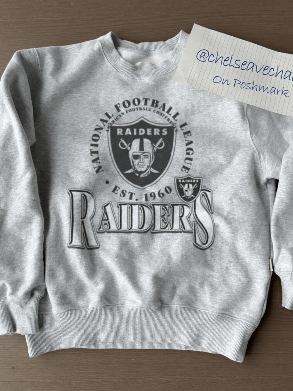 Vintage 90s NFL Oakland Raiders Football Sweatshirt, Las Vegas Raiders Shirt Tee